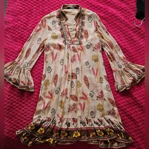 Zara Premium floral beaded dress